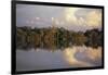 Clouds Reflected in the Sepik River, Papua New Guinea-Sybil Sassoon-Framed Photographic Print