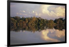 Clouds Reflected in the Sepik River, Papua New Guinea-Sybil Sassoon-Framed Photographic Print