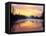 Clouds Reflected in the Whitaker Pond at Sunrise, Oregon, USA-Jaynes Gallery-Framed Stretched Canvas