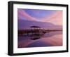 Clouds Reflecting on a Creek at Sunrise, Savannah, Georgia, Usa-Joanne Wells-Framed Photographic Print