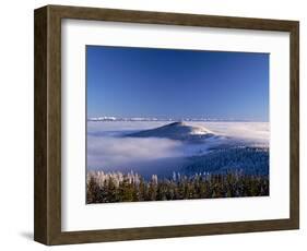 Clouds Settling Over Glacier-Richard Hamilton Smith-Framed Photographic Print