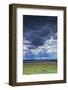 Clouds with sun rays streaming down on Masai Mara in Kenya, Africa.-Larry Richardson-Framed Photographic Print