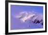 Clouds Wrapped Summit of Mount Rainier, Mt Rainier National Park, Washington, USA-Paul Souders-Framed Photographic Print