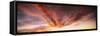 Clouds-Panoramic Images-Framed Stretched Canvas