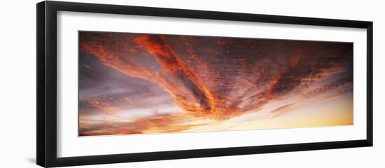 Clouds-Panoramic Images-Framed Photographic Print