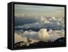 Cloudscape at Dusk from Mt. Kinabalu, Sabah, Malaysia, Borneo, Southeast Asia-Poole David-Framed Stretched Canvas