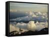 Cloudscape at Dusk from Mt. Kinabalu, Sabah, Malaysia, Borneo, Southeast Asia-Poole David-Framed Stretched Canvas