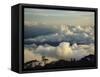 Cloudscape at Dusk from Mt. Kinabalu, Sabah, Malaysia, Borneo, Southeast Asia-Poole David-Framed Stretched Canvas