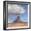 Cloudscape at Mount Agathla, Monument Valley, Arizona-Vincent James-Framed Photographic Print