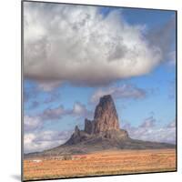 Cloudscape at Mount Agathla, Monument Valley, Arizona-Vincent James-Mounted Photographic Print