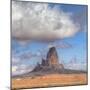 Cloudscape at Mount Agathla, Monument Valley, Arizona-Vincent James-Mounted Photographic Print