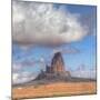 Cloudscape at Mount Agathla, Monument Valley, Arizona-Vincent James-Mounted Photographic Print