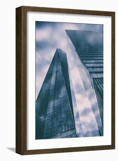 Cloudscape at One World Trade Center, New York City-Vincent James-Framed Photographic Print
