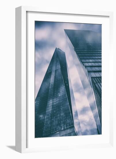 Cloudscape at One World Trade Center, New York City-Vincent James-Framed Photographic Print