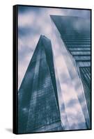 Cloudscape at One World Trade Center, New York City-Vincent James-Framed Stretched Canvas