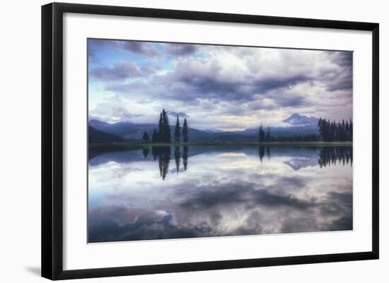 Cloudscape at Sparks Lake Oregon Wilderness-Vincent James-Framed Photographic Print