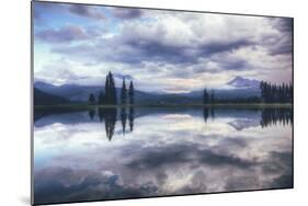 Cloudscape at Sparks Lake Oregon Wilderness-Vincent James-Mounted Photographic Print