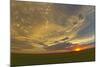 Cloudscape at Sunset, Alberta, Canada-null-Mounted Photographic Print