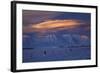 Cloudscape over Hawkdun Range, Maniototo, Central Otago, New Zealand-David Wall-Framed Photographic Print