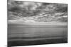 Cloudscape Over Sea B&W-Anthony Paladino-Mounted Giclee Print