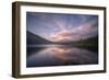 Cloudscape Reflection at Trillium Lake, Oregon-Vincent James-Framed Photographic Print