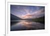 Cloudscape Reflection at Trillium Lake, Oregon-Vincent James-Framed Photographic Print