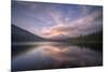 Cloudscape Reflection at Trillium Lake, Oregon-Vincent James-Mounted Photographic Print