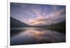 Cloudscape Reflection at Trillium Lake, Oregon-Vincent James-Framed Photographic Print