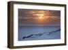 Cloudy atmosphere at the sea, Amrum, Schleswig-Holstein, Germany-null-Framed Art Print