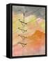 Cloudy Communication I-Jennifer Parker-Framed Stretched Canvas