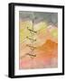 Cloudy Communication I-Jennifer Parker-Framed Art Print