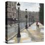 Cloudy Day in Paris 2-Norman Wyatt Jr.-Stretched Canvas