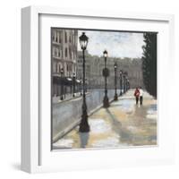 Cloudy Day in Paris 2-Norman Wyatt Jr.-Framed Art Print