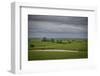 Cloudy day in the Flint Hills of Kansas-Michael Scheufler-Framed Photographic Print