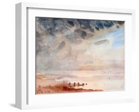 Cloudy Day, Whitstable, 1931-Philip Wilson Steer-Framed Giclee Print