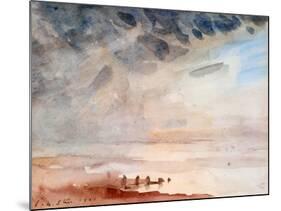 Cloudy Day, Whitstable, 1931-Philip Wilson Steer-Mounted Giclee Print