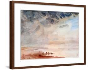 Cloudy Day, Whitstable, 1931-Philip Wilson Steer-Framed Giclee Print