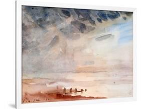 Cloudy Day, Whitstable, 1931-Philip Wilson Steer-Framed Giclee Print