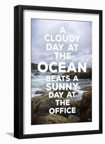 Cloudy Day-Kimberly Glover-Framed Giclee Print