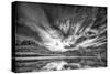 Cloudy Evening on the Colorado River-Dean Fikar-Stretched Canvas