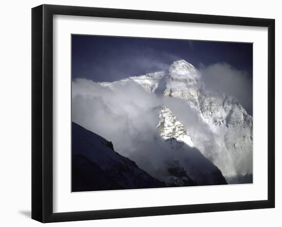 Cloudy Everest-Michael Brown-Framed Premium Photographic Print