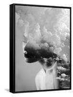 Cloudy Mind-Design Fabrikken-Framed Stretched Canvas