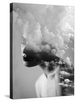 Cloudy Mind-Design Fabrikken-Stretched Canvas