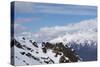 Cloudy Mountain Landscape of Krasnaya Polyana, Sochi, Russia-wasja-Stretched Canvas