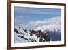 Cloudy Mountain Landscape of Krasnaya Polyana, Sochi, Russia-wasja-Framed Photographic Print