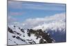 Cloudy Mountain Landscape of Krasnaya Polyana, Sochi, Russia-wasja-Mounted Photographic Print