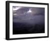 Cloudy Mountain Range, Madagascar-Michael Brown-Framed Photographic Print