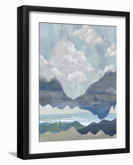 Cloudy Mountains I-Andrea Ciullini-Framed Art Print