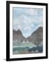 Cloudy Mountains II-Andrea Ciullini-Framed Art Print