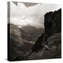 Cloudy Sky Over a Canyon-null-Stretched Canvas